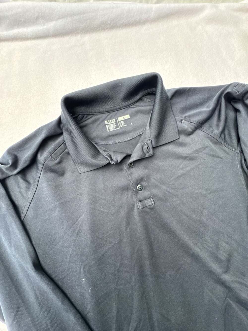 5.11 Tactical Performance Long Sleeve Polo Shirt - Picture 3 of 7